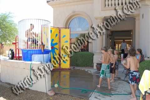 Rent dunk tanks and dunking booths in Phoenix AZ